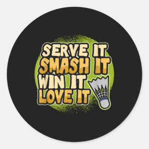 Adesivo Serve-O Esmagar-O E Ganhar-Lhe Adorando-O Jogador
