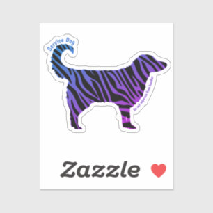 Adesivo Service Dog, não separe-se da galáxia que manuseia