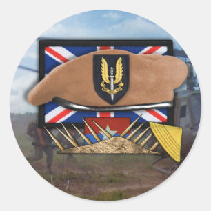 Adesivo Serviço aéreo especial australiano sas vietnam Sti