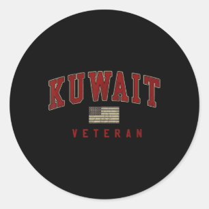 Adesivo Serviço Militar de Camisas de Guerra do Kuwait