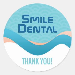 Adesivo Serviços Dentista Dental Obrigado Sticker