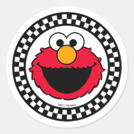 Adesivo Sesame Street's Elmo Checkered