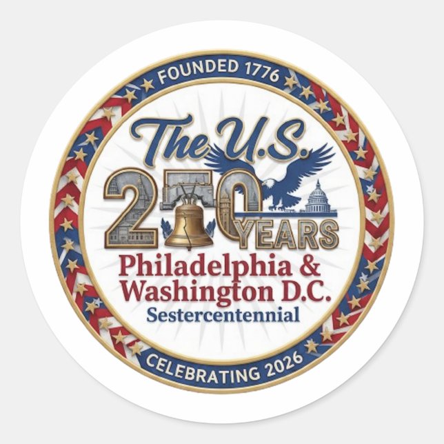 ADESIVO SESTERCENTENNIAL (Frente)