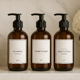 Adesivo Set of 12 Personalized Waterproof Household Labels