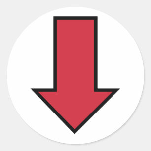 Adesivo Seta vermelha