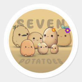 Adesivo Sete Batatas