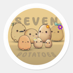 Adesivo Sete Batatas