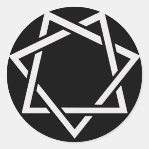 Adesivo Sete estrelas apontadas