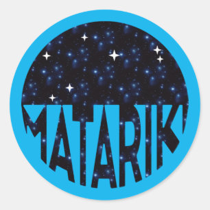 Adesivo Sete Irmãs da Nova Zelândia Maori MATARIKI 2b