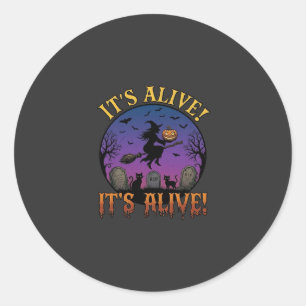 Adesivo Seu Alive Halloween Bruxa Abóbora Gato Preto Lápid