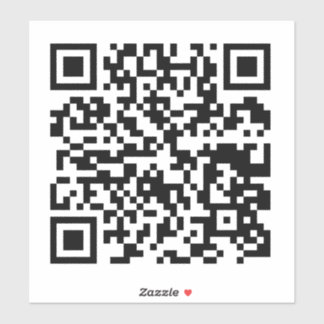 Adesivo Seu Autocolante de código QR da sua empresa