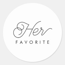 Adesivo Seu Casamento Favorito Favorece A Caligrafia Moder