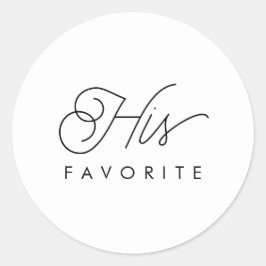 Adesivo Seu Casamento Favorito Favorece A Caligrafia Moder