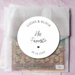 Adesivo Seu Chá de panela Favorito De Casamento De Kandy<br><div class="desc">O Chá de panela Clássico De Casamento Favorito Do Adulto</div>