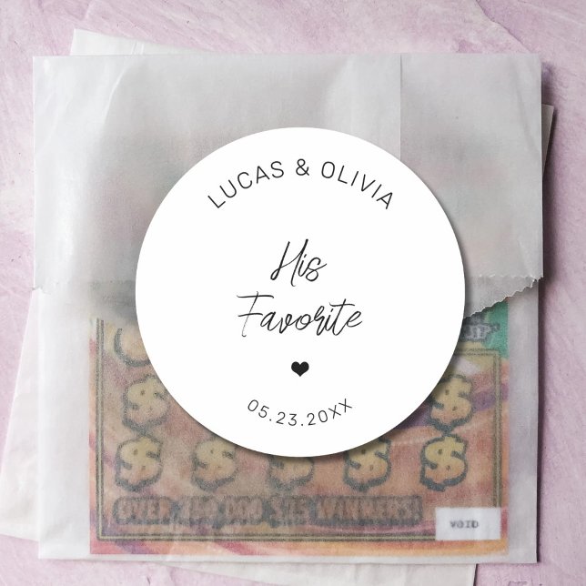 Adesivo Seu Chá de panela Favorito De Casamento De Kandy (Criador carregado)