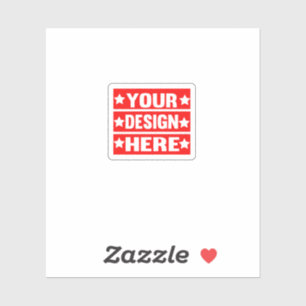 Adesivo Seu Design aqui personalizado