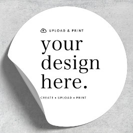 Adesivo Seu Design Carregado 1,5" Redondo
