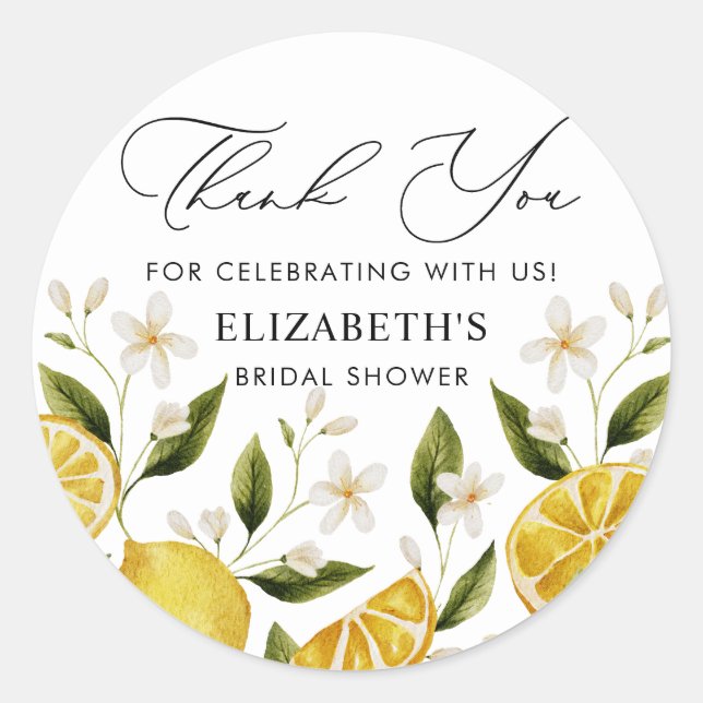 Adesivo Seu Grande Amor Amarelo Churrasco de Noivado (Frente)