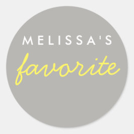 Adesivo Seu Lanche Favorito