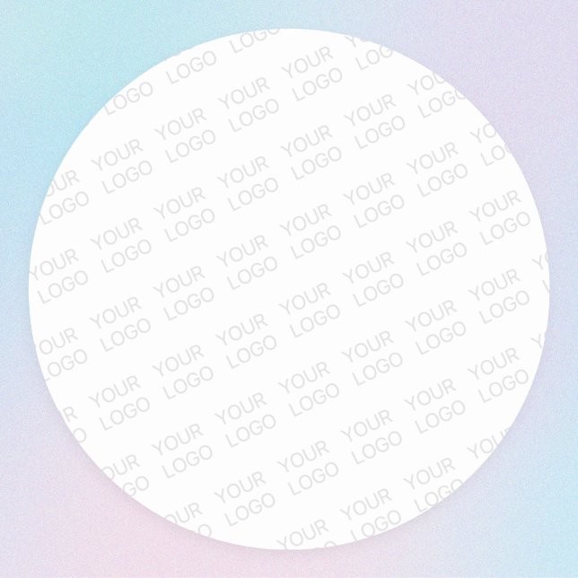 Adesivo Seu logotipo aumenta e repete automaticamente (Criador carregado)