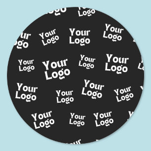 Adesivo Seu logotipo de design ou negócios Posicionament