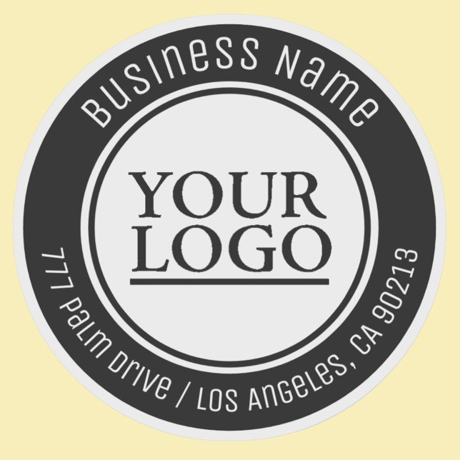 Adesivo Seu logotipo, nome comercial, endereço ou qualquer (Criador carregado)