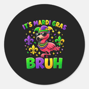 Adesivo Seu Mardi Gras Bruh Lindos Flamingo Mardi Gras Car