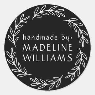 Adesivo Seu nome   Fabricado manualmente por