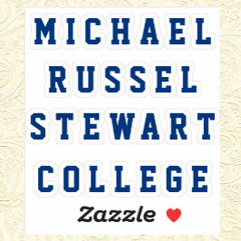 Adesivo Seu nome ou Texto 4 Linhas Padrões Transparentes