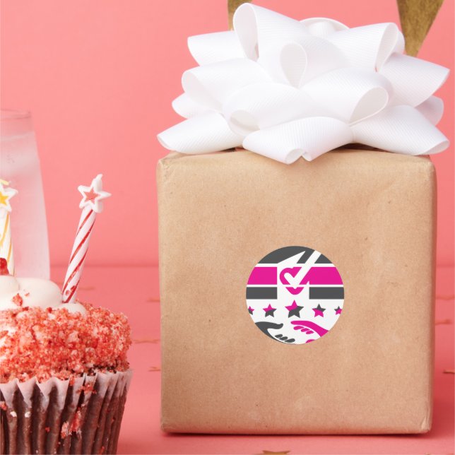 Adesivo Seu voto é sua voz (Festa)