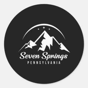 Adesivo Seven Primavera Pennsylvania Ski Resort Skib Snowb