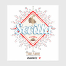 Seville Andalusia Espanha Retro Flamenco Vintage