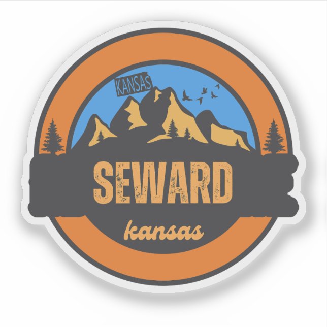 Adesivo Seward, Kansas (Frente)