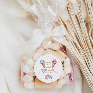 Adesivo Sexo Revelar Colagem de Sorvetes