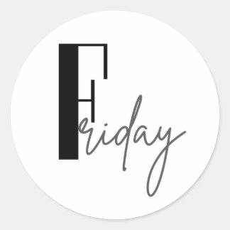 Adesivo Sexta-feira