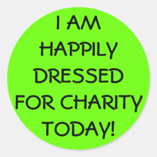 Adesivo Sexta-Feira Casual Vestida Feliz