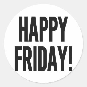 ADESIVO SEXTA-FEIRA FELIZ!