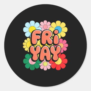 Adesivo Sextou Sexta-feira Feliz Sexta-feira Yay Professor