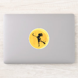 Adesivo Sexy Wity Halloween Moon