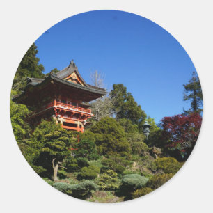 Adesivo SF Japonês Tea Garden Gate Stickers