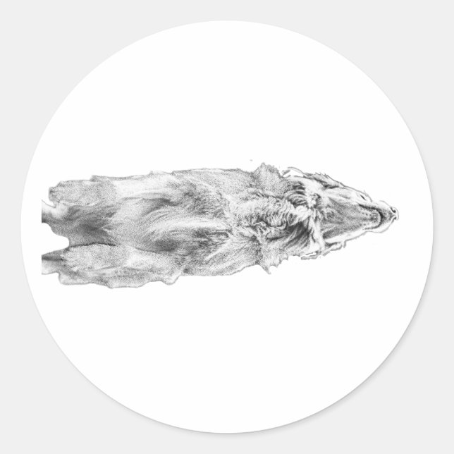 Adesivo Shaded retriever, soft look (Frente)