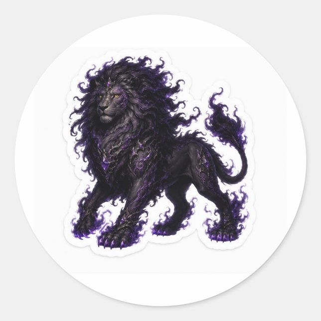 Adesivo Shadow Lion Sticker (Frente)