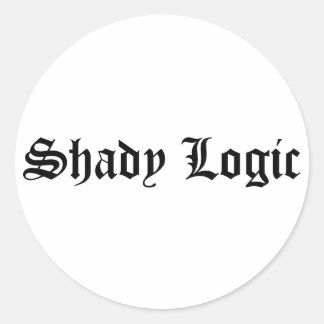 Adesivo Shady Logic Sticker 2