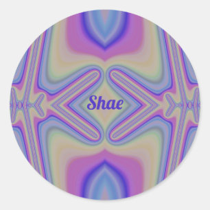 Adesivo SHAE ~ Pastel Shades Fractal ~ Personalizado