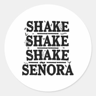 Adesivo Shake Shake Retro Vintage Dia de as Bruxas engraça
