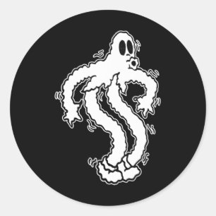 Adesivo Shakey Koko O Palhaço Ghost Cute Ghost Halloween S
