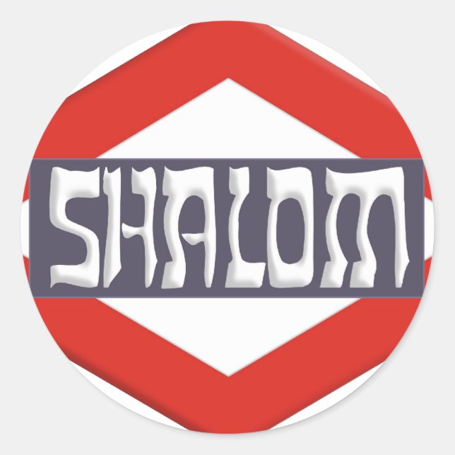Adesivo Shalom (Frente)