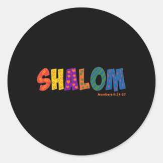Adesivo Shalom Colorido