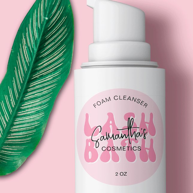 Adesivo Shampoo de extensões de barra retrorreflectora, ro (Criador carregado)