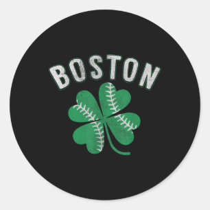 Adesivo Shamrock Baseball Clover Boston Dia de São Patríci